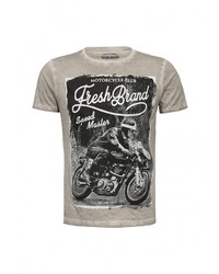 Мужская серая футболка от Fresh Brand