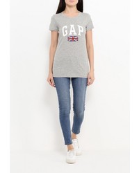 Женская серая футболка от Gap