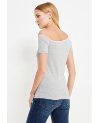 Женская серая футболка от Giorgio Di Mare