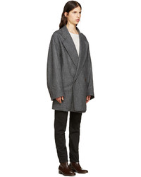 Женская серая футболка от A.P.C.