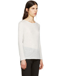 Женская серая футболка от A.P.C.