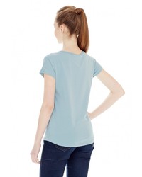 Женская серая футболка от Grezzo