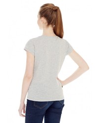 Женская серая футболка от Grezzo