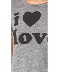 Женская серая футболка от Chaser