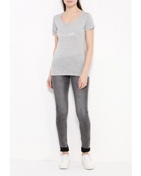 Женская серая футболка от Ichi