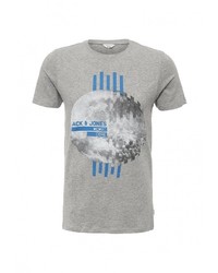 Мужская серая футболка от Jack &amp; Jones