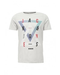 Мужская серая футболка от Jack &amp; Jones