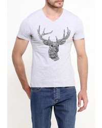 Мужская серая футболка от Just Key