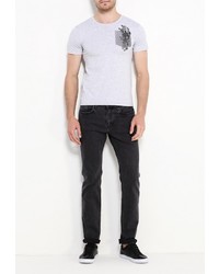 Мужская серая футболка от Just Key