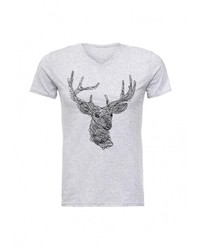 Мужская серая футболка от Just Key