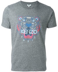 Мужская серая футболка от Kenzo