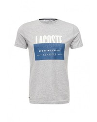 Мужская серая футболка от Lacoste