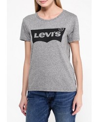 Женская серая футболка от Levi's