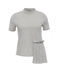 Женская серая футболка от LOST INK