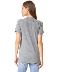 Женская серая футболка от NSF