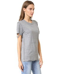 Женская серая футболка от NSF