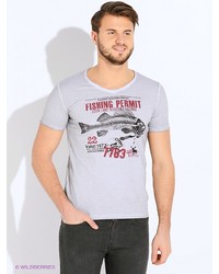 Мужская серая футболка от MAER