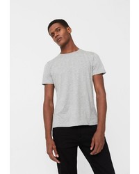 Мужская серая футболка от Mango Man