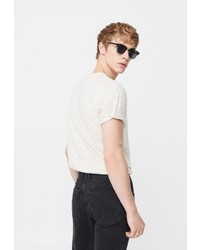 Мужская серая футболка от Mango Man