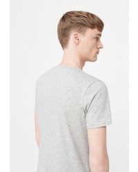 Мужская серая футболка от Mango Man