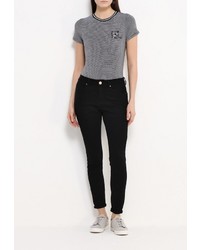 Женская серая футболка от Medicine