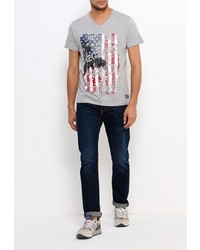 Мужская серая футболка от Mezaguz