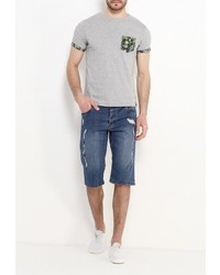 Мужская серая футболка от Mezaguz