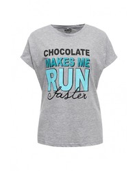 Женская серая футболка от Modis