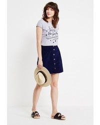 Женская серая футболка от Modis