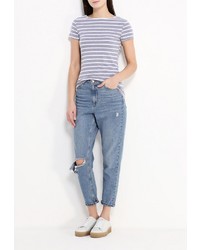 Женская серая футболка от Modis