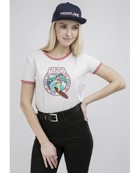 Женская серая футболка от Monflame