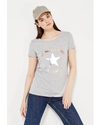 Женская серая футболка от Motivi