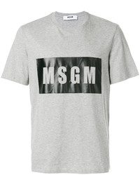 Мужская серая футболка от MSGM
