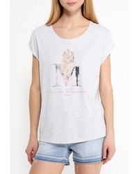 Женская серая футболка от Mustang