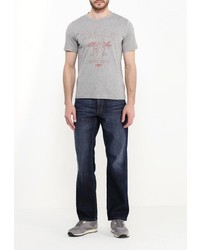 Мужская серая футболка от Mustang