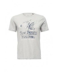 Мужская серая футболка от Mustang