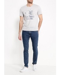 Мужская серая футболка от Mustang