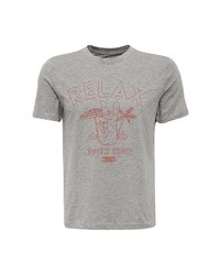 Мужская серая футболка от Mustang