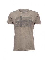 Мужская серая футболка от Napapijri