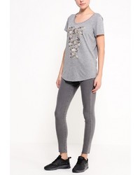 Женская серая футболка от Nike