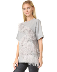 Женская серая футболка от No.21