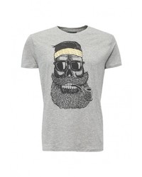 Мужская серая футболка от Piazza Italia