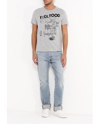 Мужская серая футболка от Piazza Italia