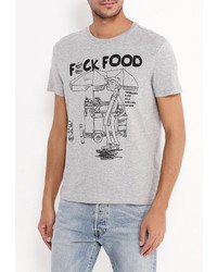 Мужская серая футболка от Piazza Italia