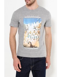 Мужская серая футболка от Piazza Italia