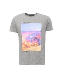 Мужская серая футболка от Piazza Italia