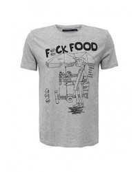 Мужская серая футболка от Piazza Italia