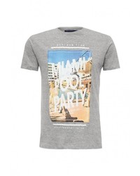 Мужская серая футболка от Piazza Italia