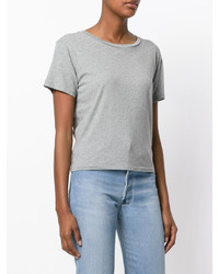 Женская серая футболка от RE/DONE