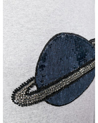 Женская серая футболка от Markus Lupfer